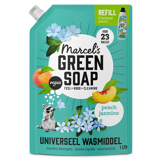 Kleur Wasmiddel Navulling Perzik & Jasmijn