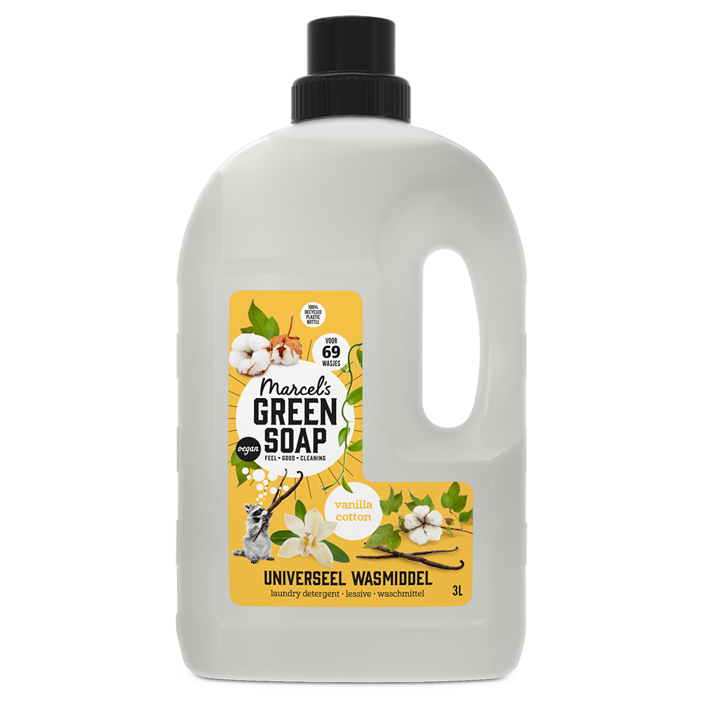 Universal Washing Liquid Vanilla & Cotton 3L
