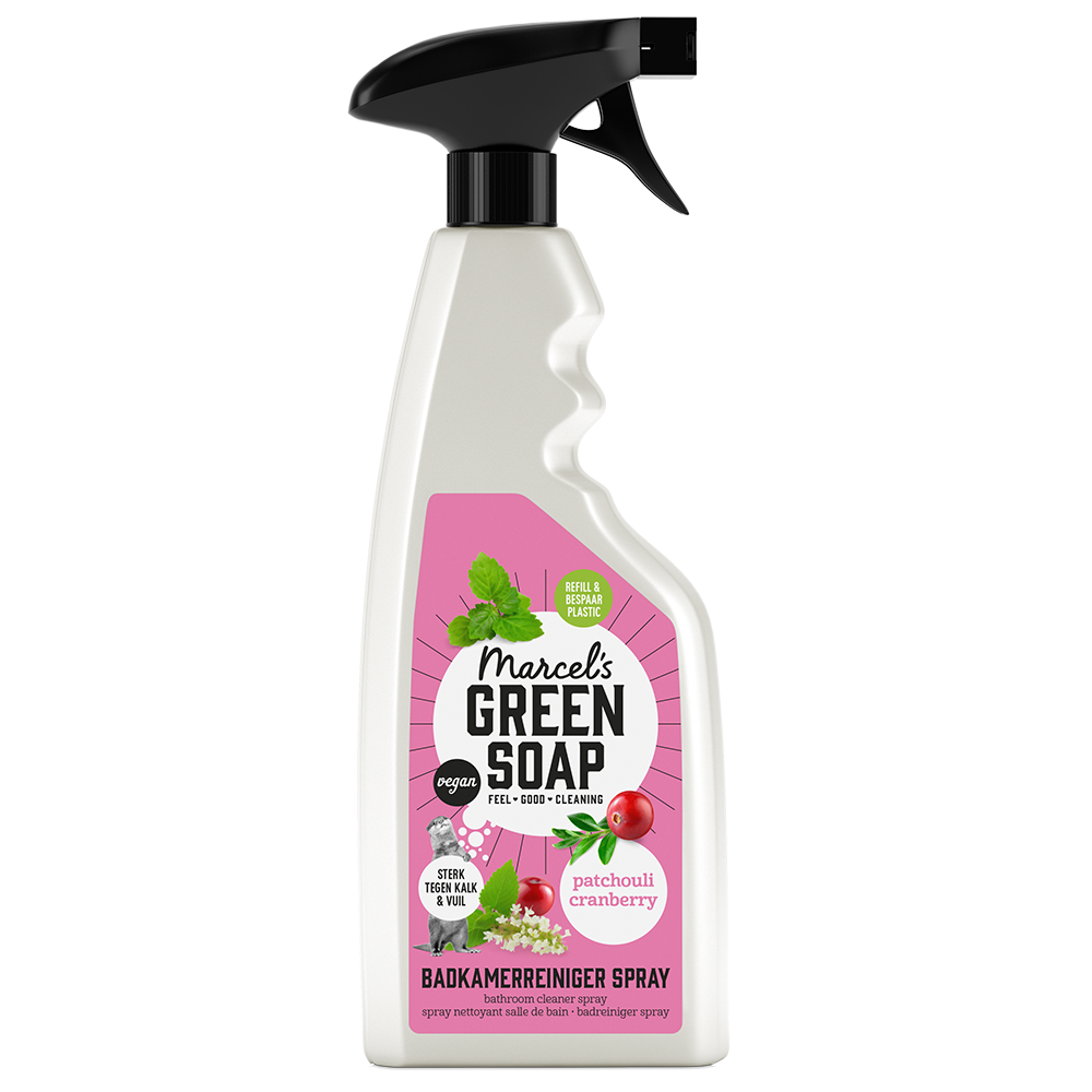 Badreiniger Spray Patschuli & Cranberry