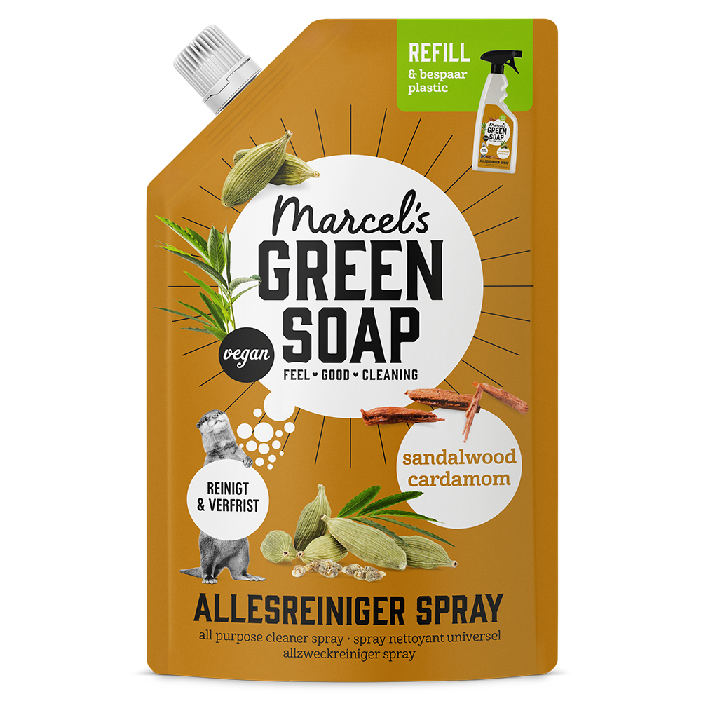 Allesreiniger Spray Navulling Sandelhout & Kardemom