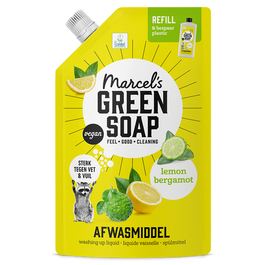 Afwasmiddel Navulling Citroen & Bergamot