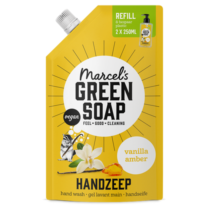 Handseife Nachfüllung Vanille & Amber