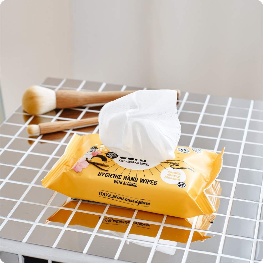 Verfrissingsdoekjes Vanille & Kersenbloesem