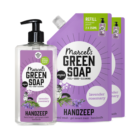 Handzeep Navulbundel Lavendel & Rozemarijn