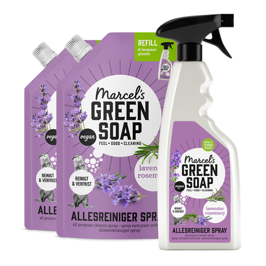Allesreiniger Spray Navulbundel Lavendel & Rozemarijn